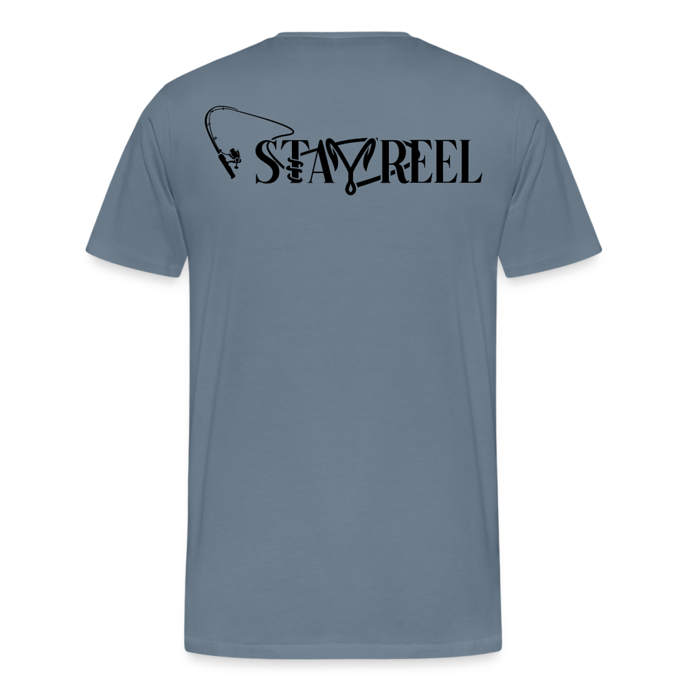 STAYREEL LOGO (BLACK TEXT) - steel blue