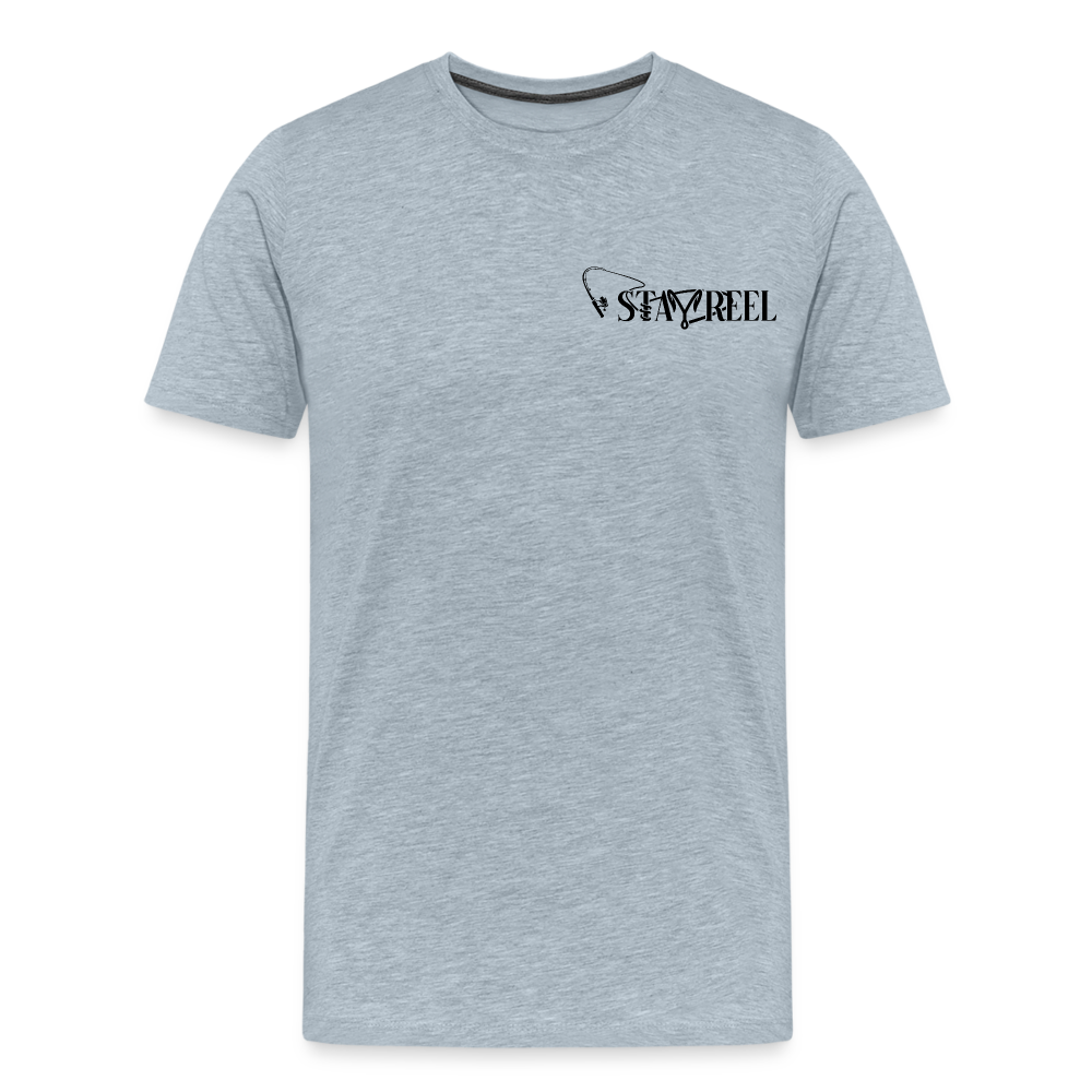 STAYREEL LOGO (BLACK TEXT) - heather ice blue